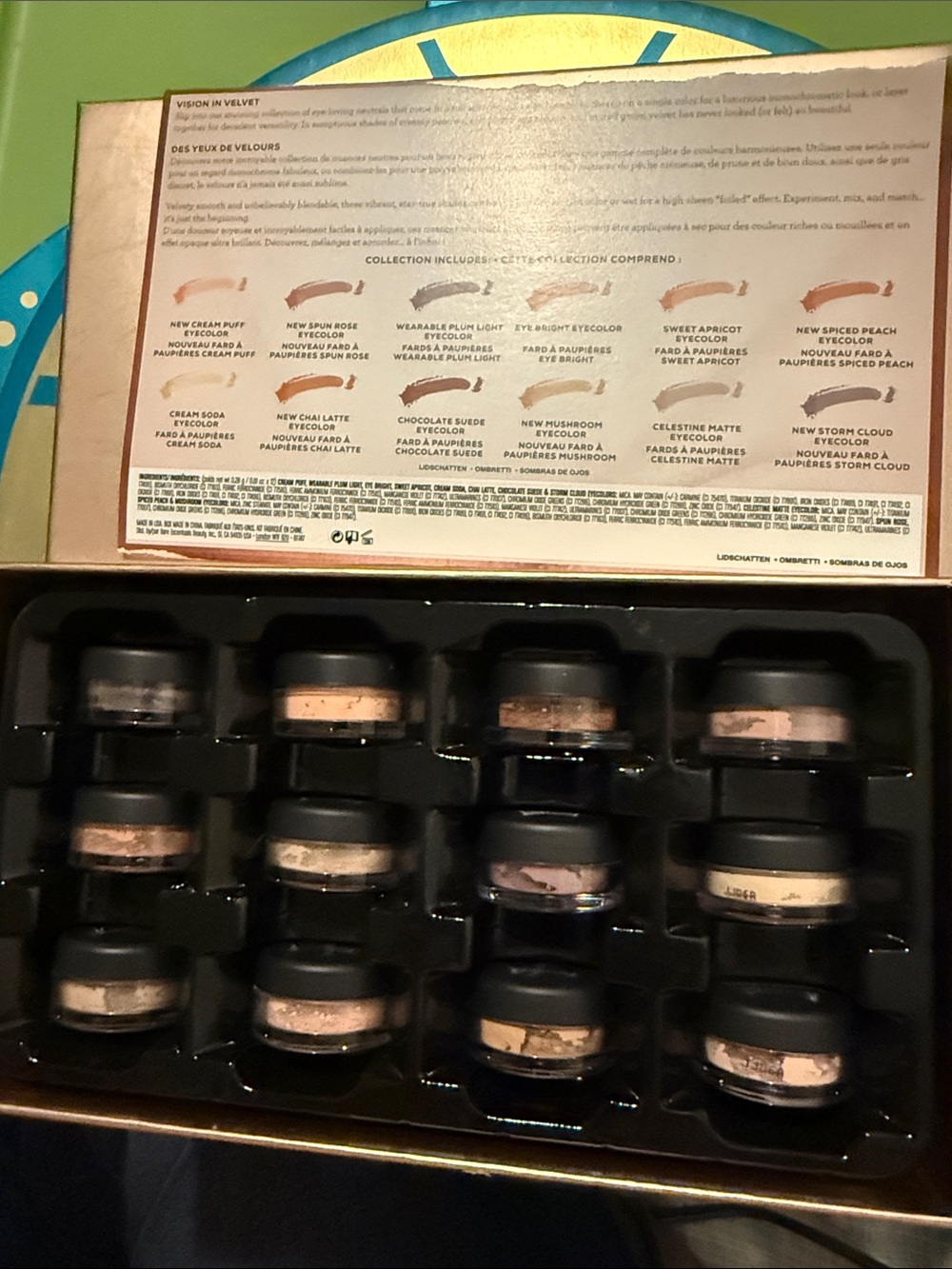 bareMinerals Velvet EyeColor Set — Neutral Beige, Pink & Mauve Shades